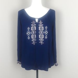 New Directions Long Sleeve Blouse